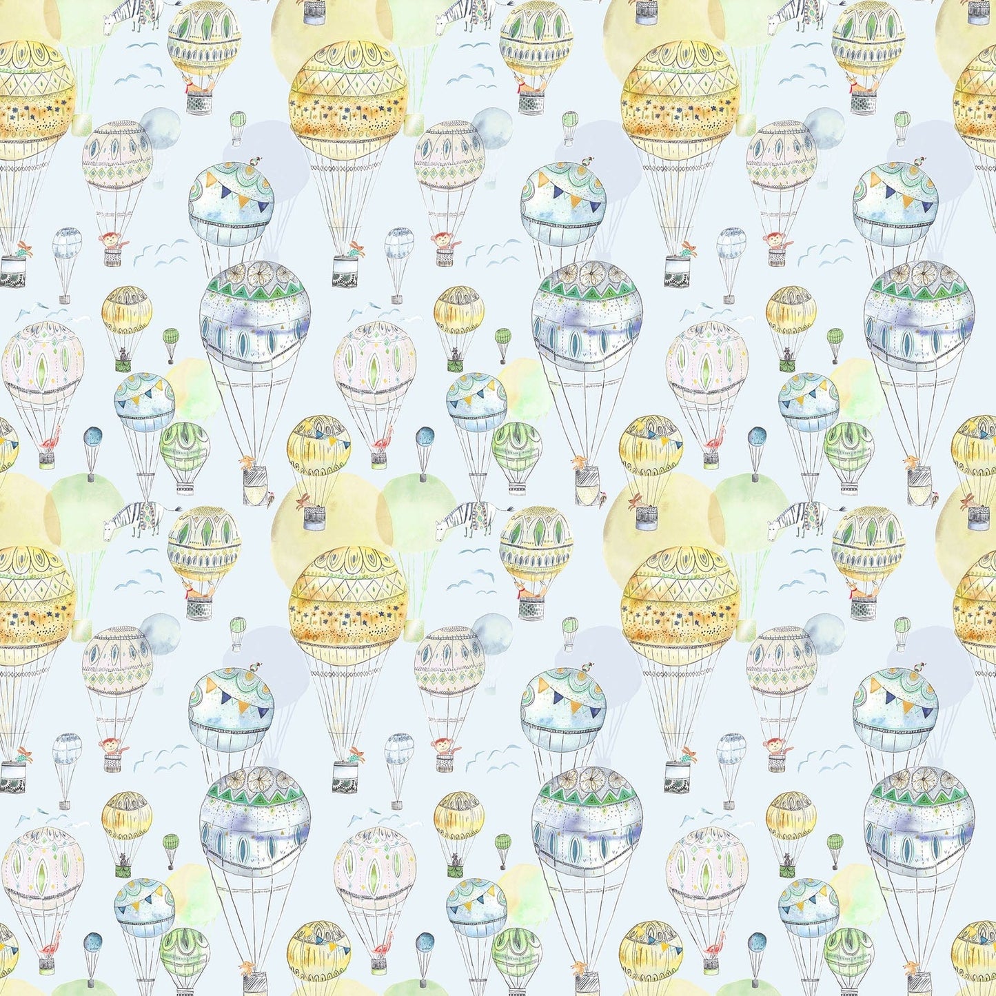 Up And Away Citrus Fabric