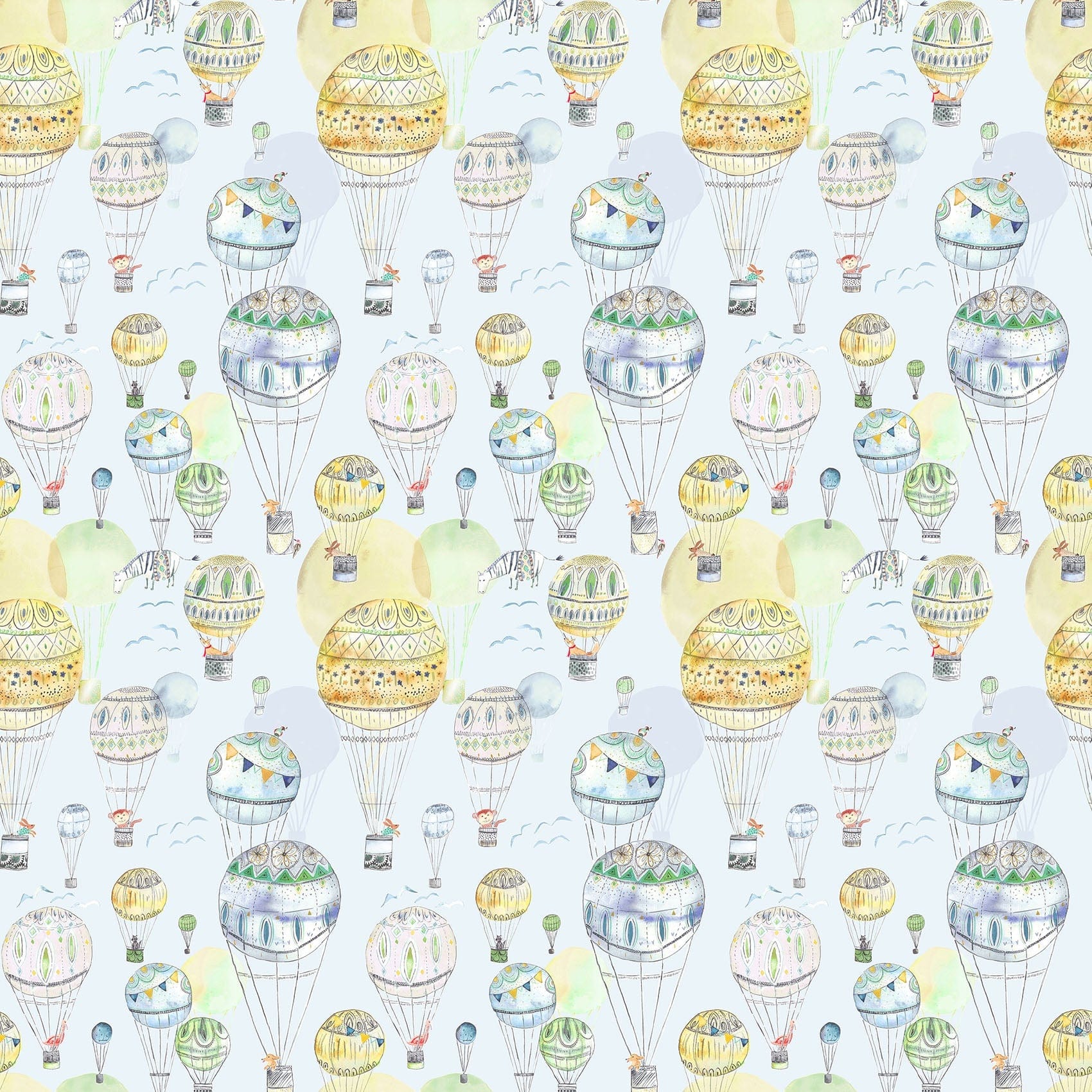 Up And Away Citrus Fabric