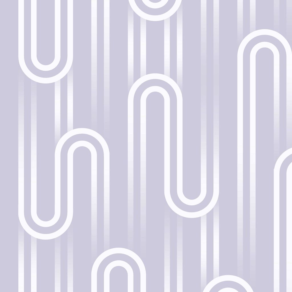 Ups n Downs Wallpaper - Lavender - Envy