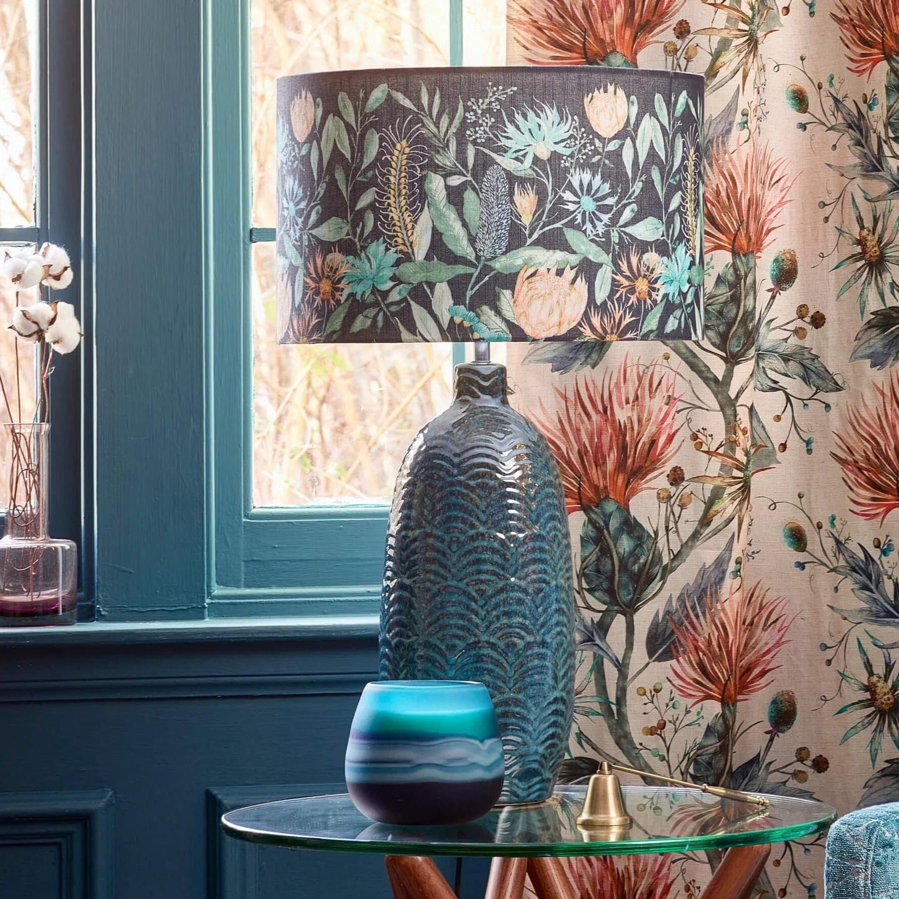 Varys Sapphire Room Fabric