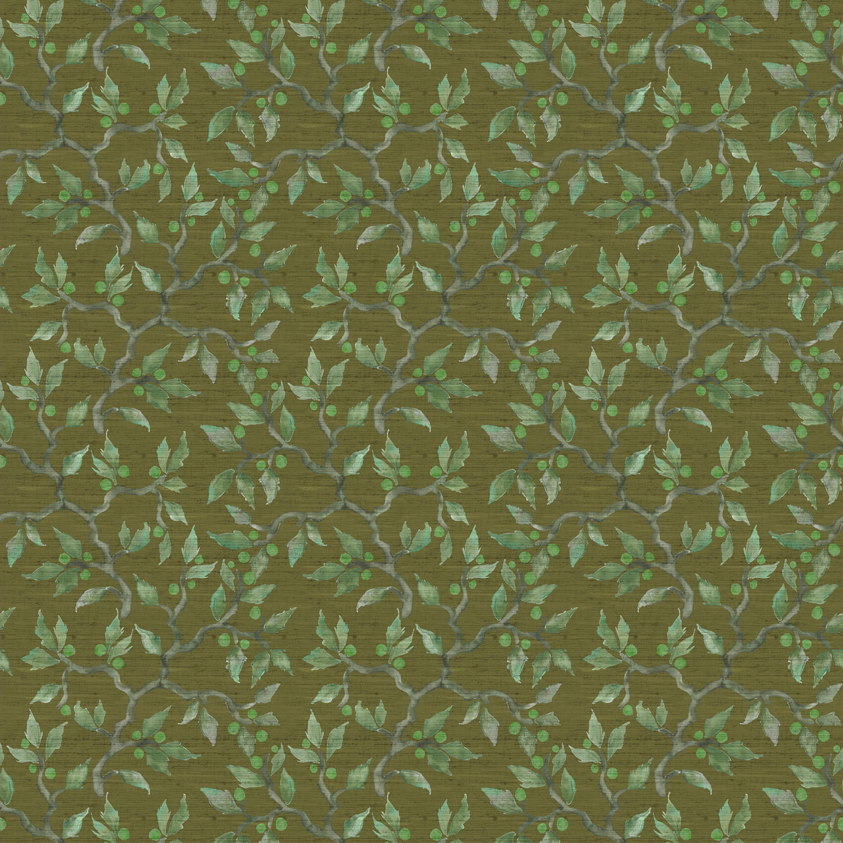Vesper Olive Fabric