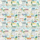 Village Streets Sunburst Fabric