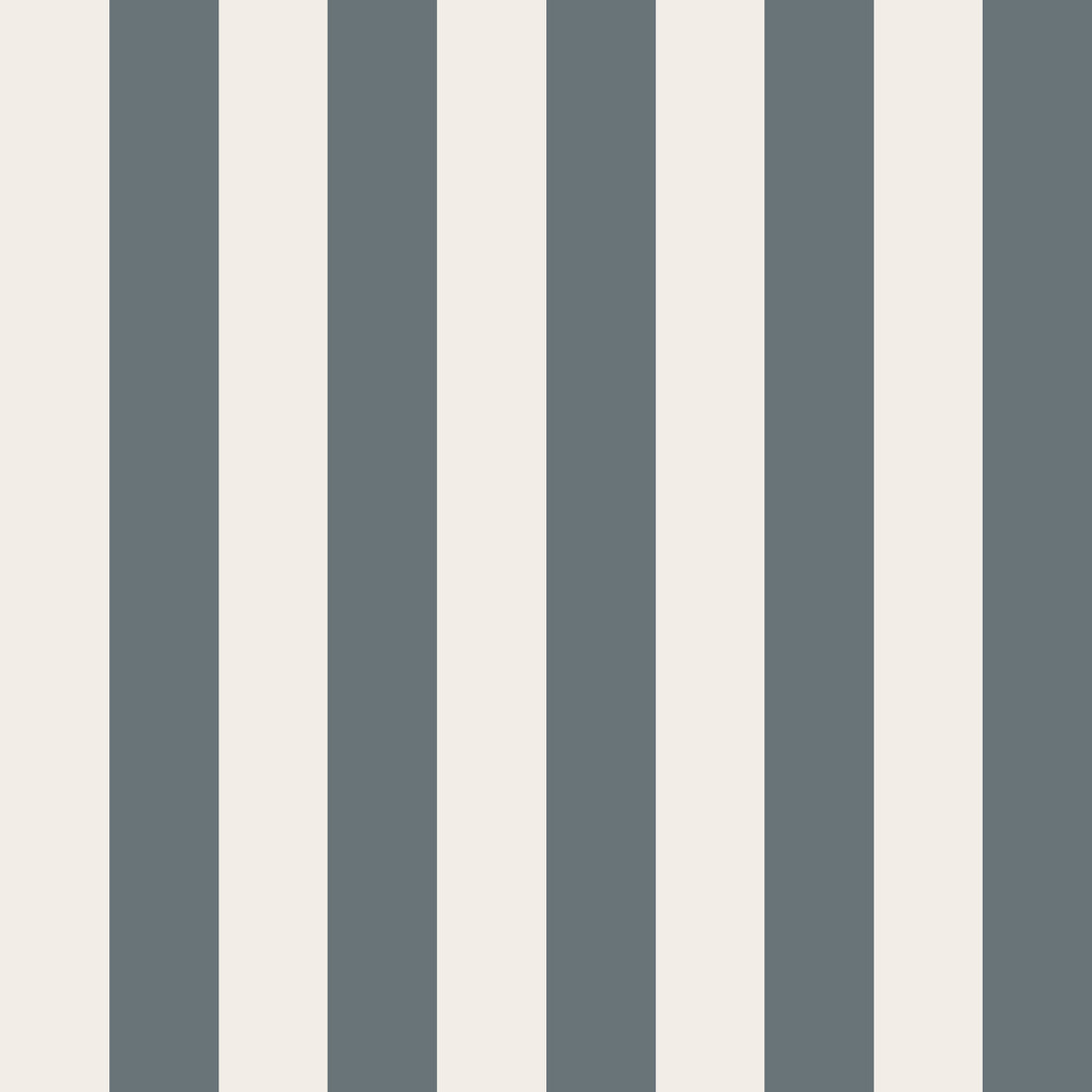 Ventnor Stripes Wallpaper - Blue - Summer Gray
