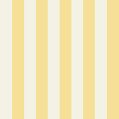 Ventnor Stripes Wallpaper - Candy Yellow - Summer Gray
