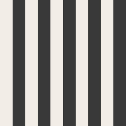 Ventnor Stripes Wallpaper - Charcoal - Summer Gray
