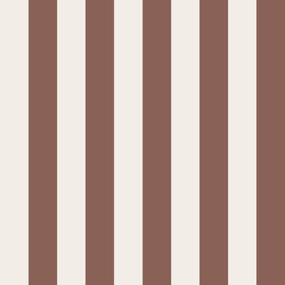 Ventnor Stripes Wallpaper - Maroon - Summer Gray
