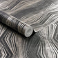 Vermeil Stripe Wallpaper - Charcoal - Boutique Luxury