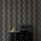 Vermeil Stripe Wallpaper - Charcoal - Boutique Luxury