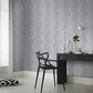 Vermeil Stripe Wallpaper - Silver - Boutique Luxury