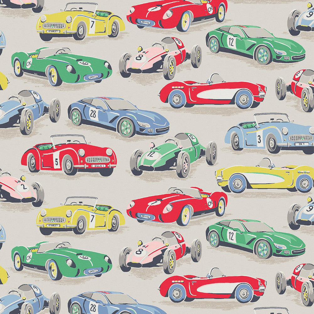 Vintage Cars Wallpaper - Multi - 125535 - Cath Kidston