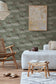 Voyage, Petit Wallpaper - Laurel Green - Summer Gray
