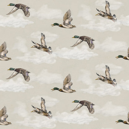 Voyage, Petit Wallpaper - Soft Sand - Summer Gray
