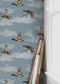 Voyage Wallpaper - Winter Blue - Summer Gray
