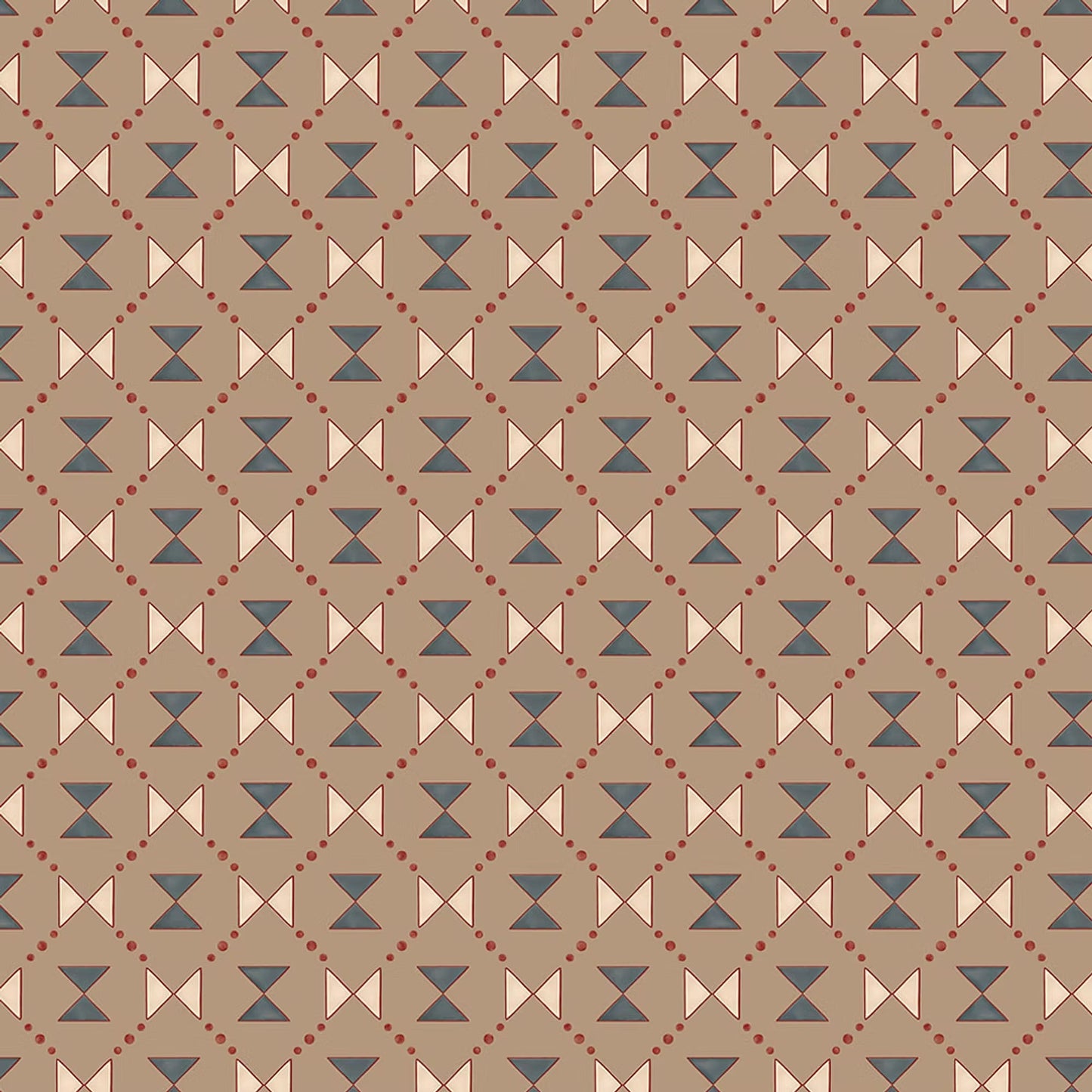 Bow Tie Quilt Wallpaper