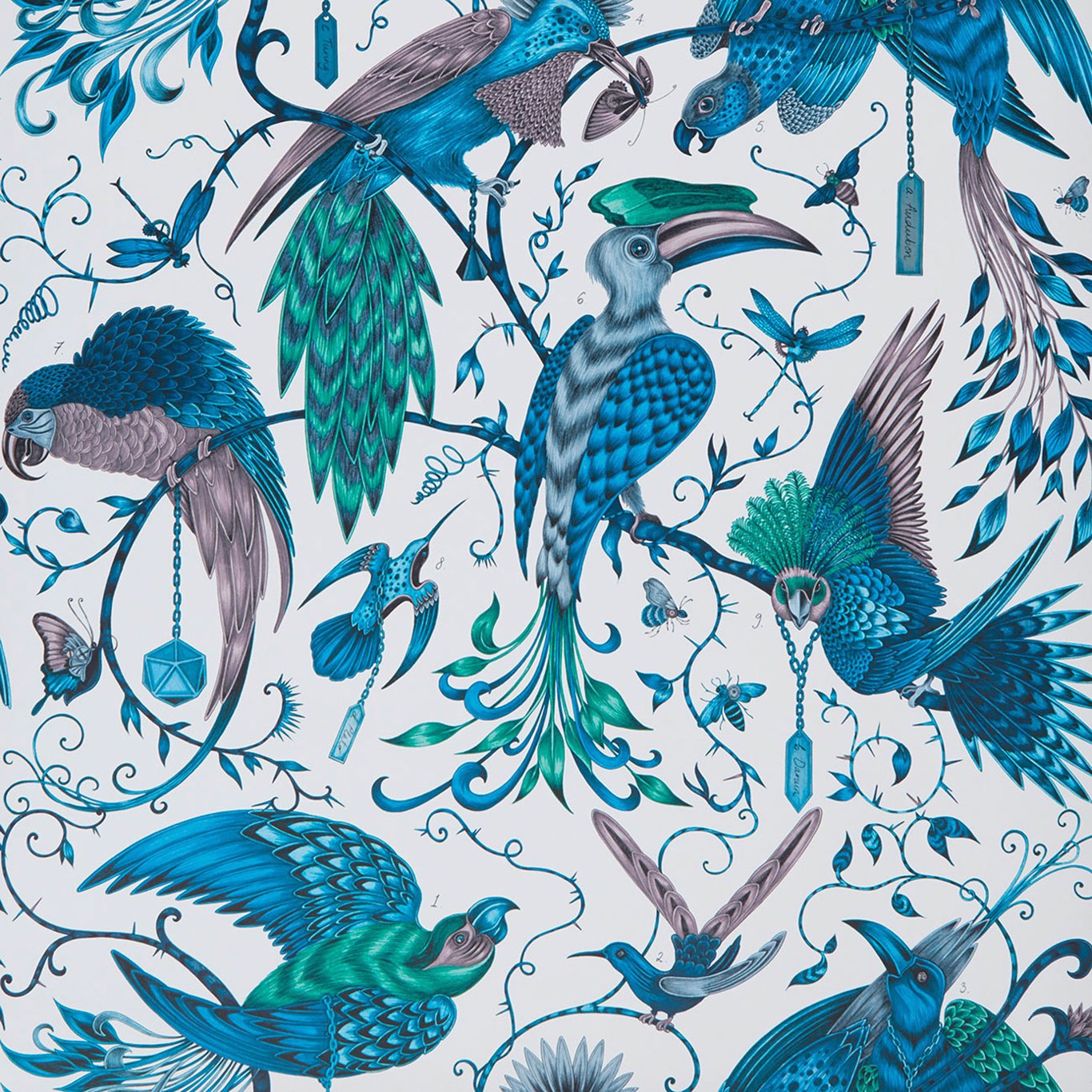 Audubon Wallpaper - Jungle - W0099/03