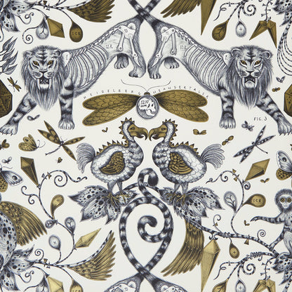 Extinct Wallpaper - Gold - W0100/02