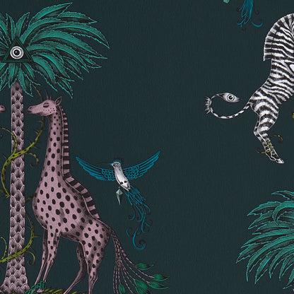 Creatura Wallpaper - Teal - W0114/03