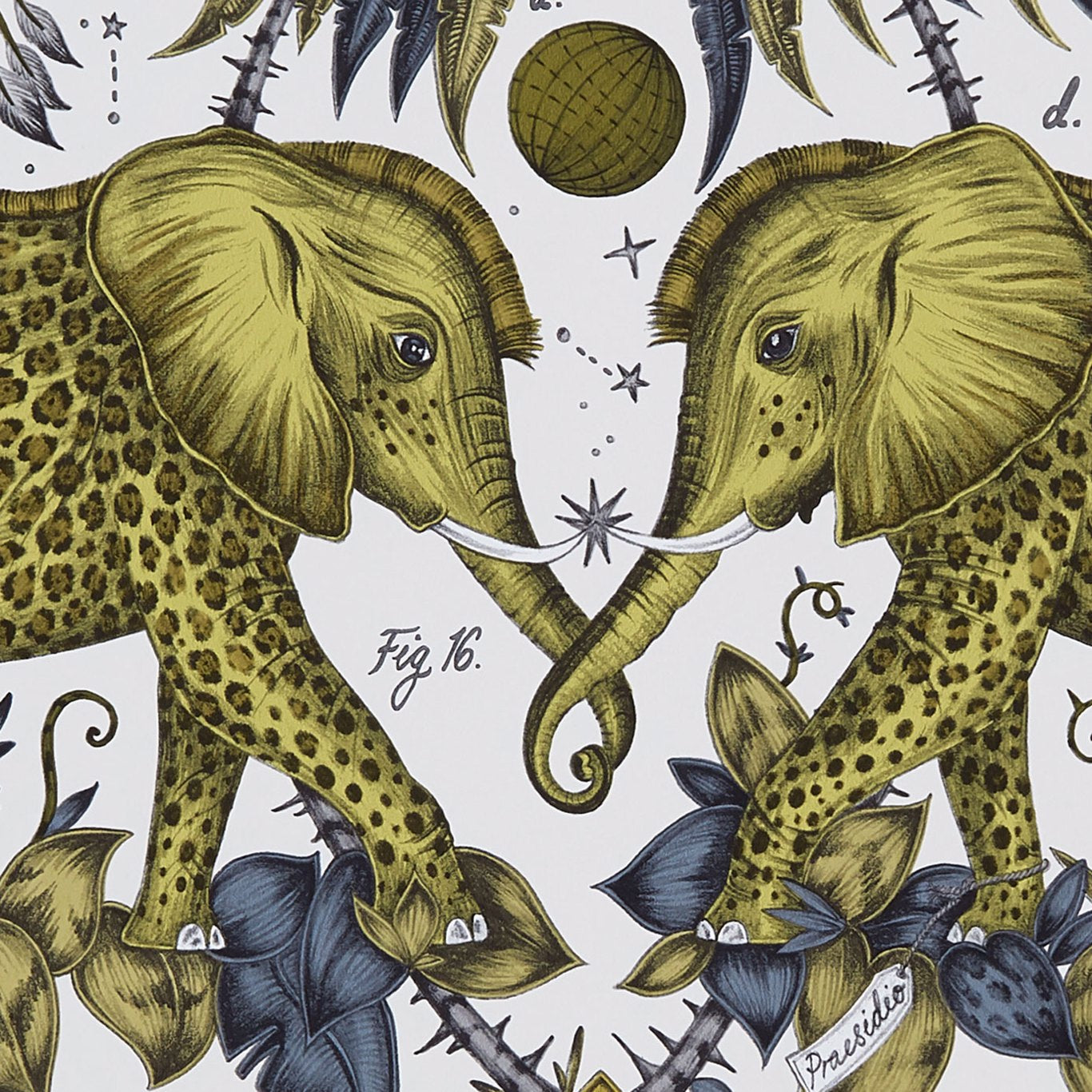 Zambezi Wallpaper - Gold - W0121/02