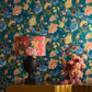 Sapphire Garden Wallpaper - Ivory - W0133/01