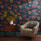 Tonquin Wallpaper - Noir - W0134/04