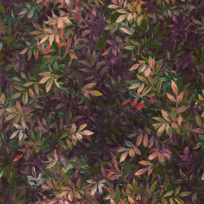 Congo Wallpaper - Amethyst/Emerald - W0140/01