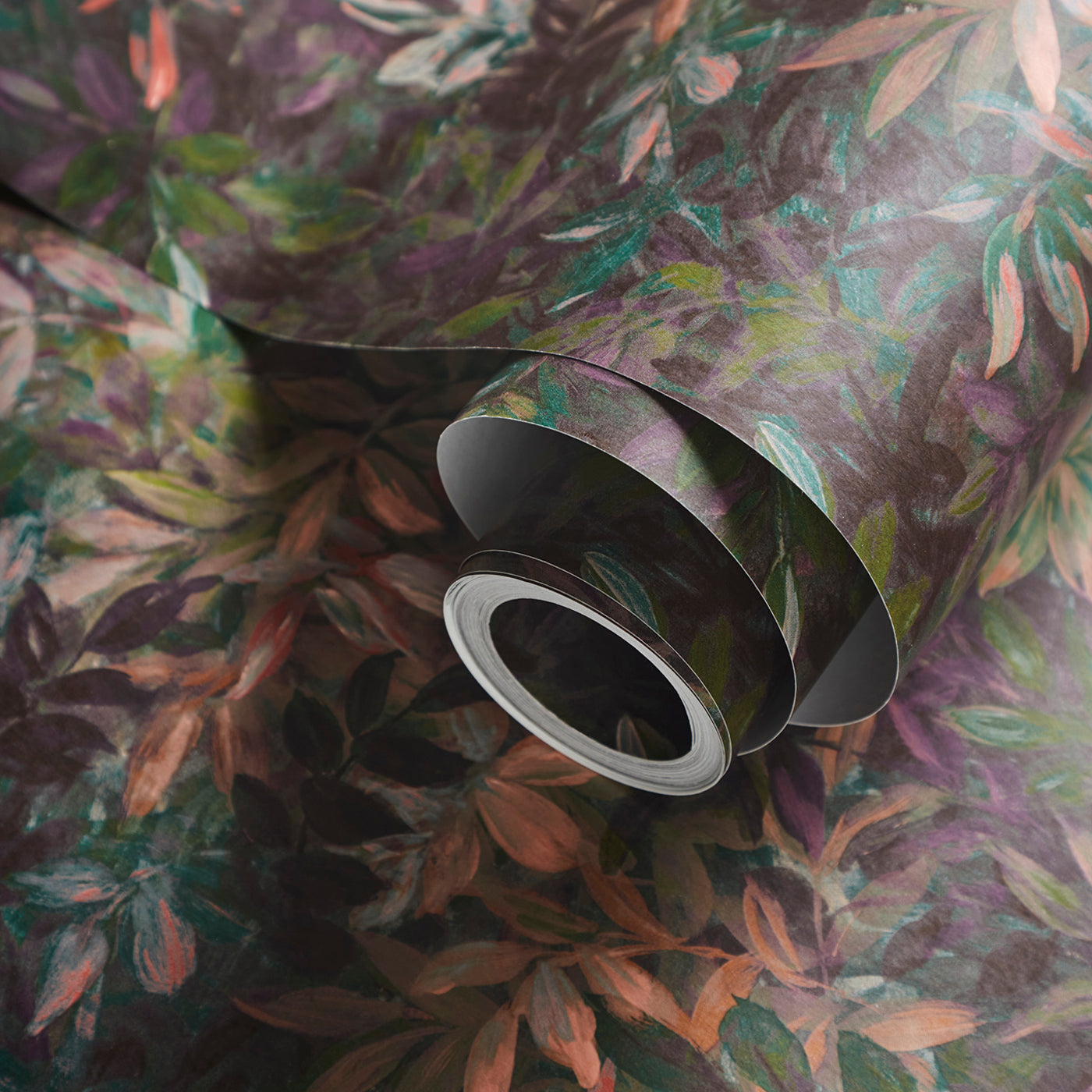 Congo Wallpaper - Amethyst/Emerald - W0140/01