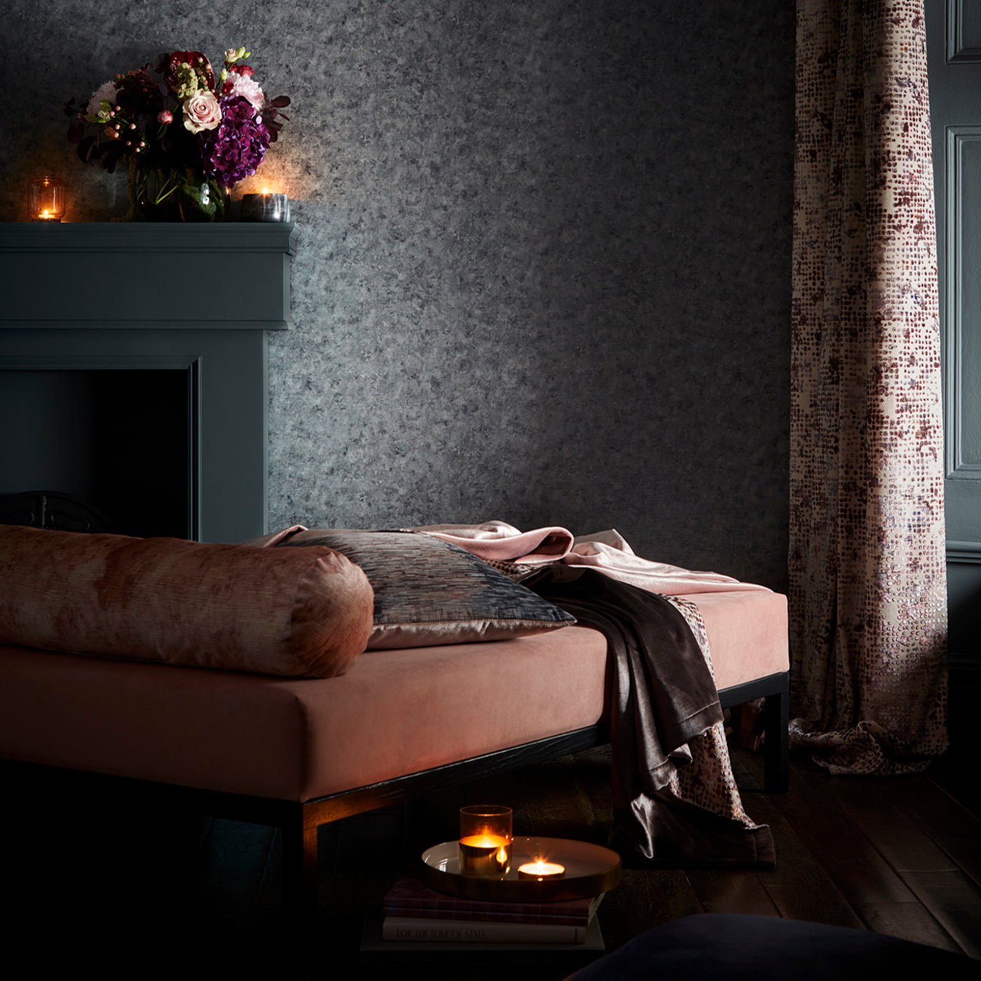 Impression Wallpaper - Charcoal - W0152/01