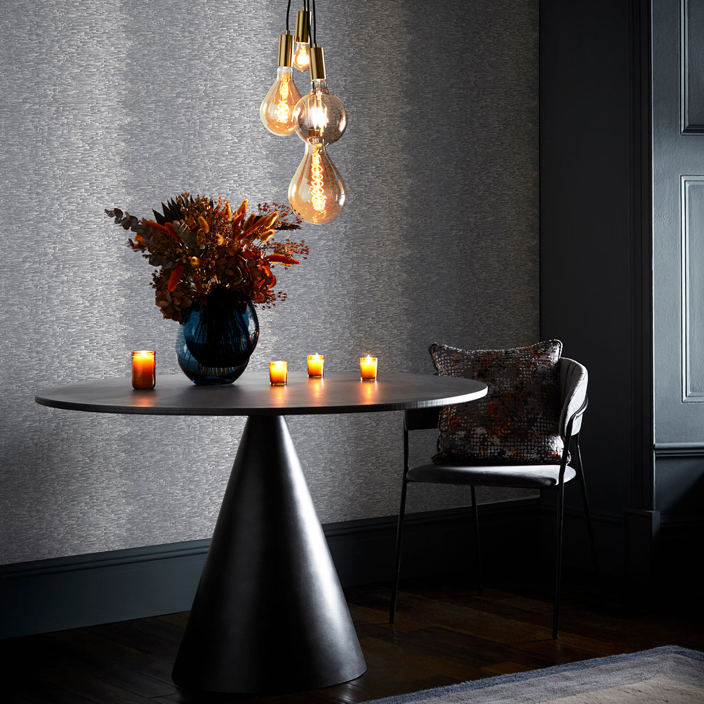 Ombre Wallpaper - Slate - W0153/02