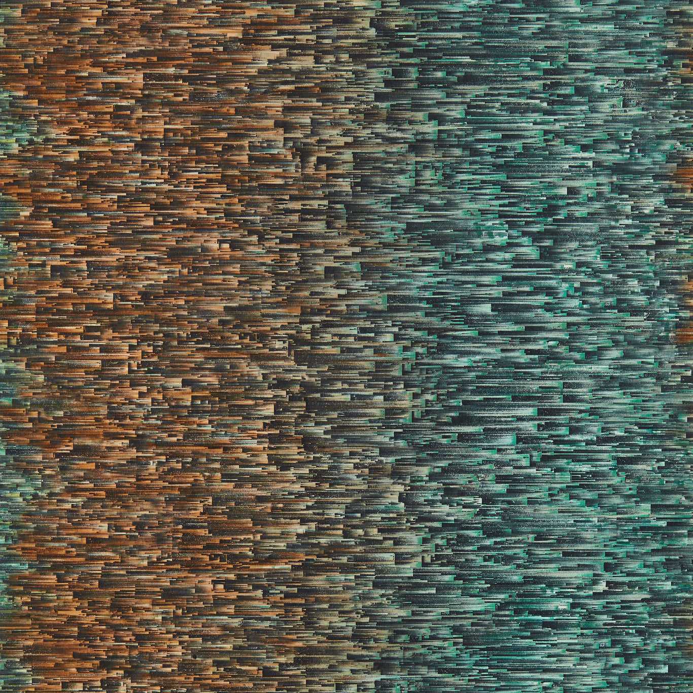 Ombre Wallpaper - Teal/Spice - W0153/03