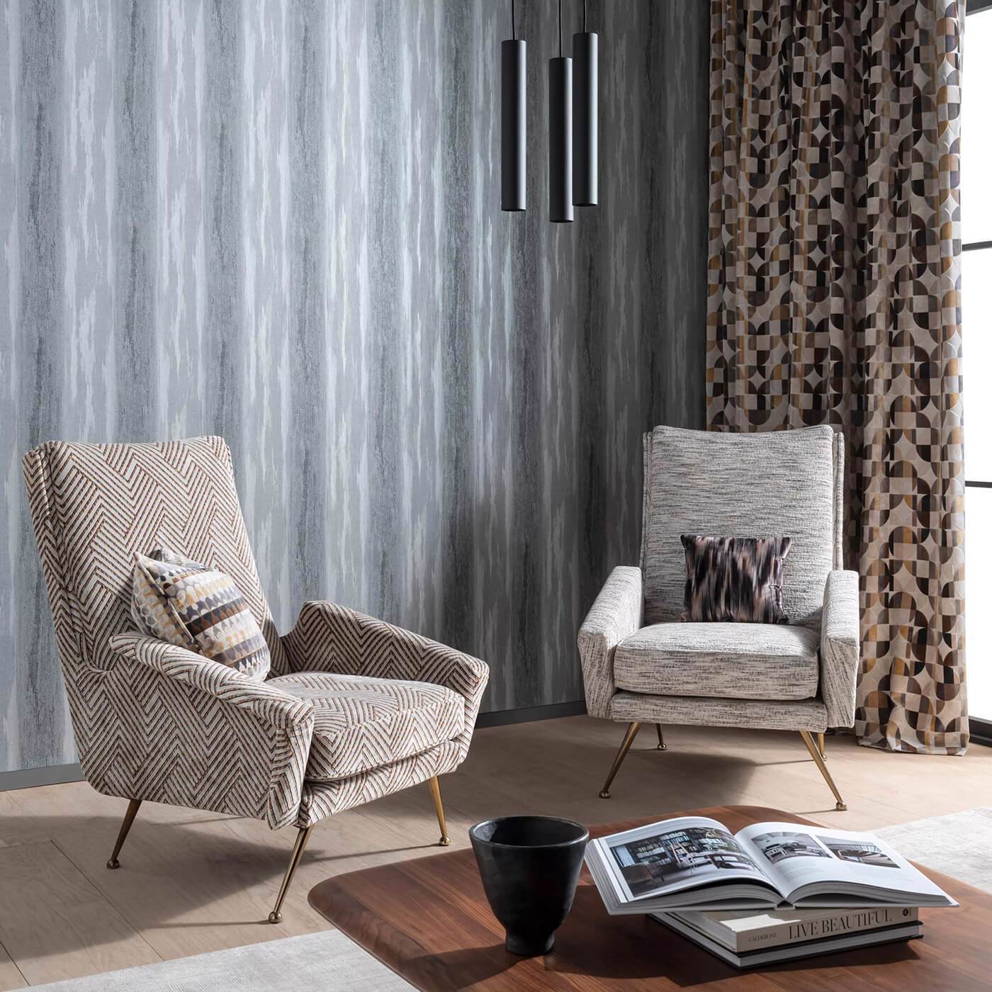 Effetto Wallpaper - Pewter - W0179/03