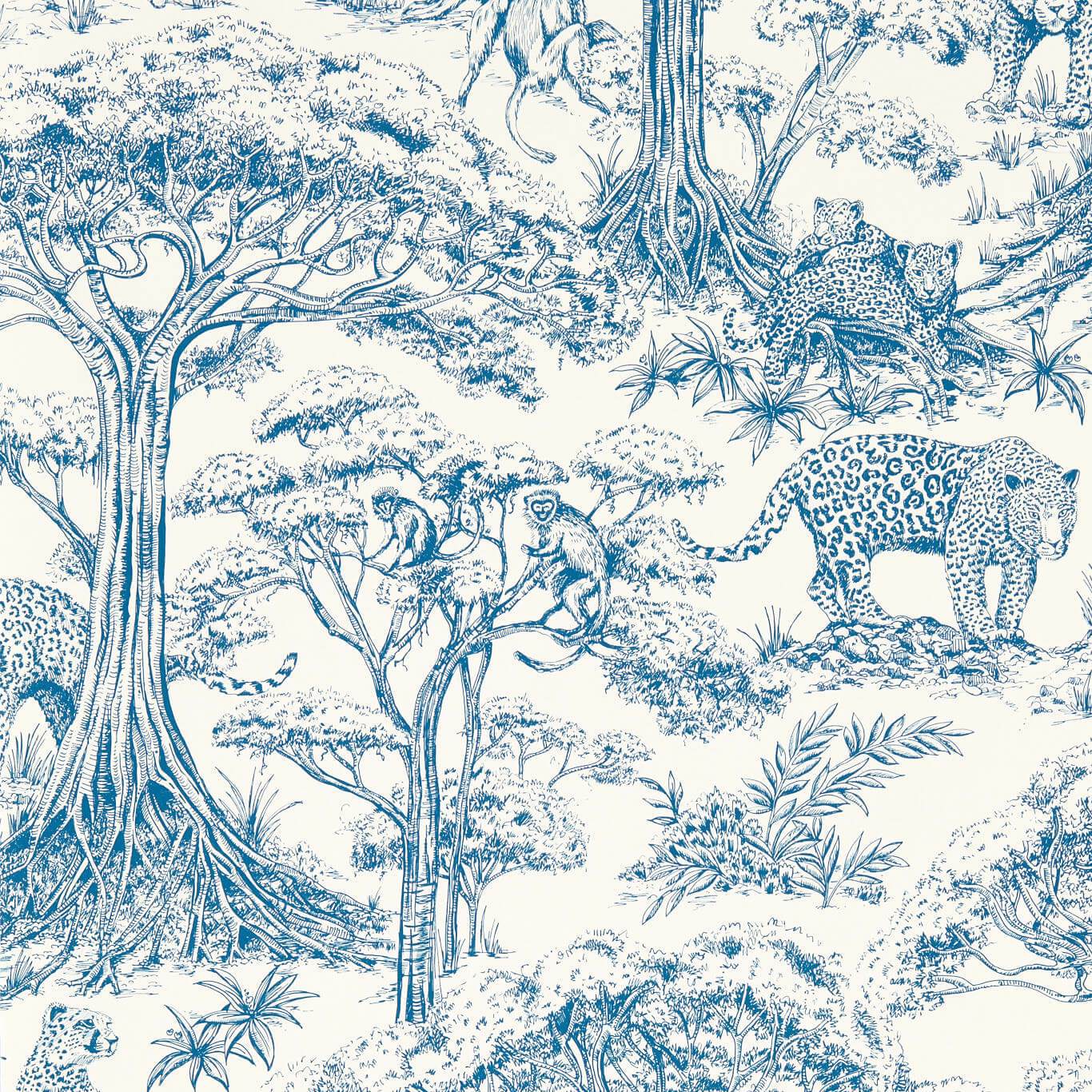 Kisumu Wallpaper - Caribbean - W0185/01
