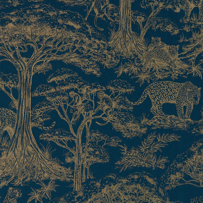 Kisumu Wallpaper - Midnight/Luxe - W0185/02