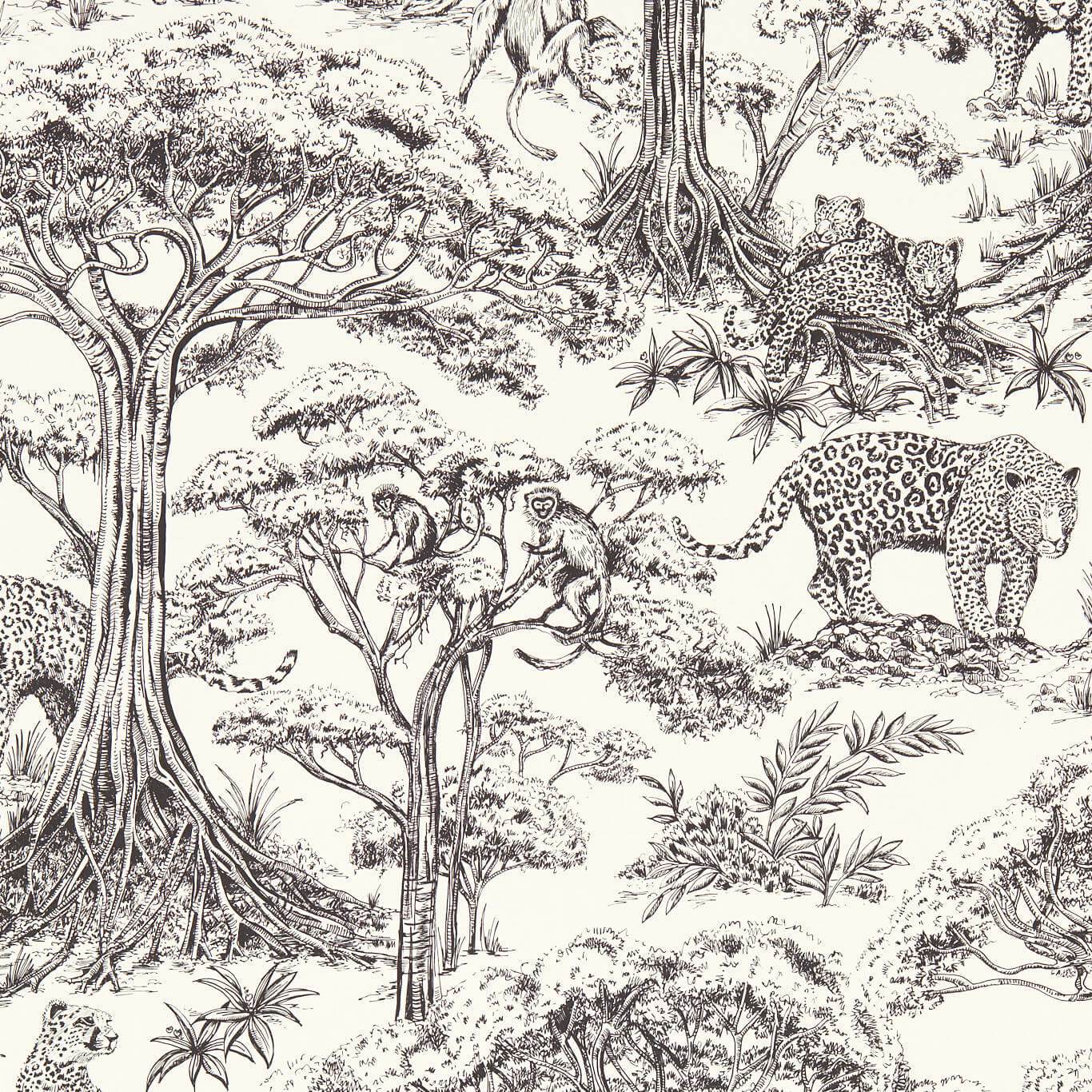 Kisumu Wallpaper - Noir - W0185/03