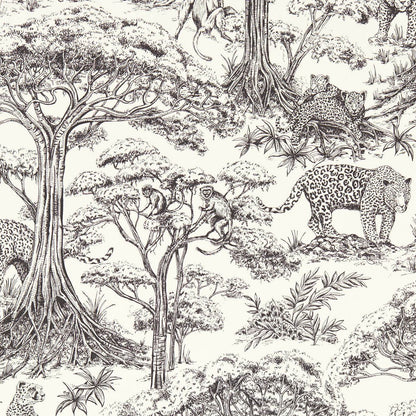 Kisumu Wallpaper - Noir - W0185/03