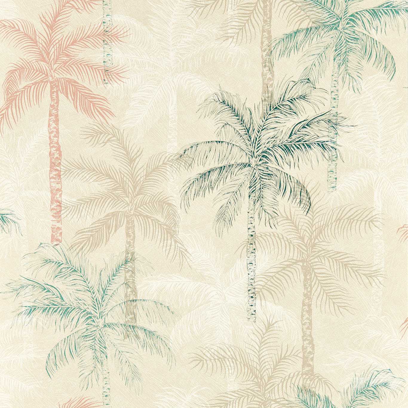 Palmyra Wallpaper - Mineral/Blush - W0189/03