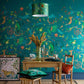 Cloud Forest Wallpaper - Teal - W0200/02
