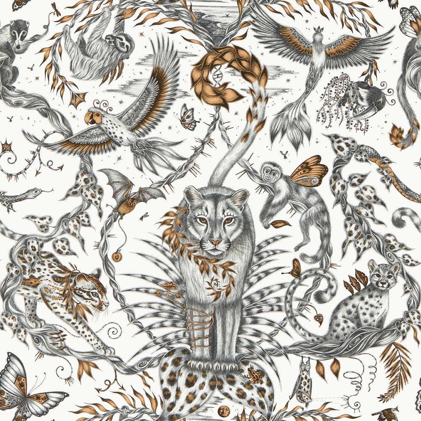 Bosque Dreams Wallpaper - Bronze - W0213/01