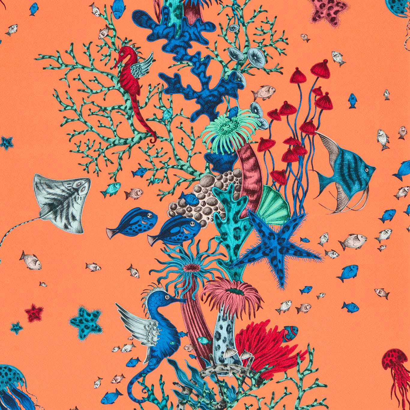 Seaforest Wallpaper - Peach - W0218/05