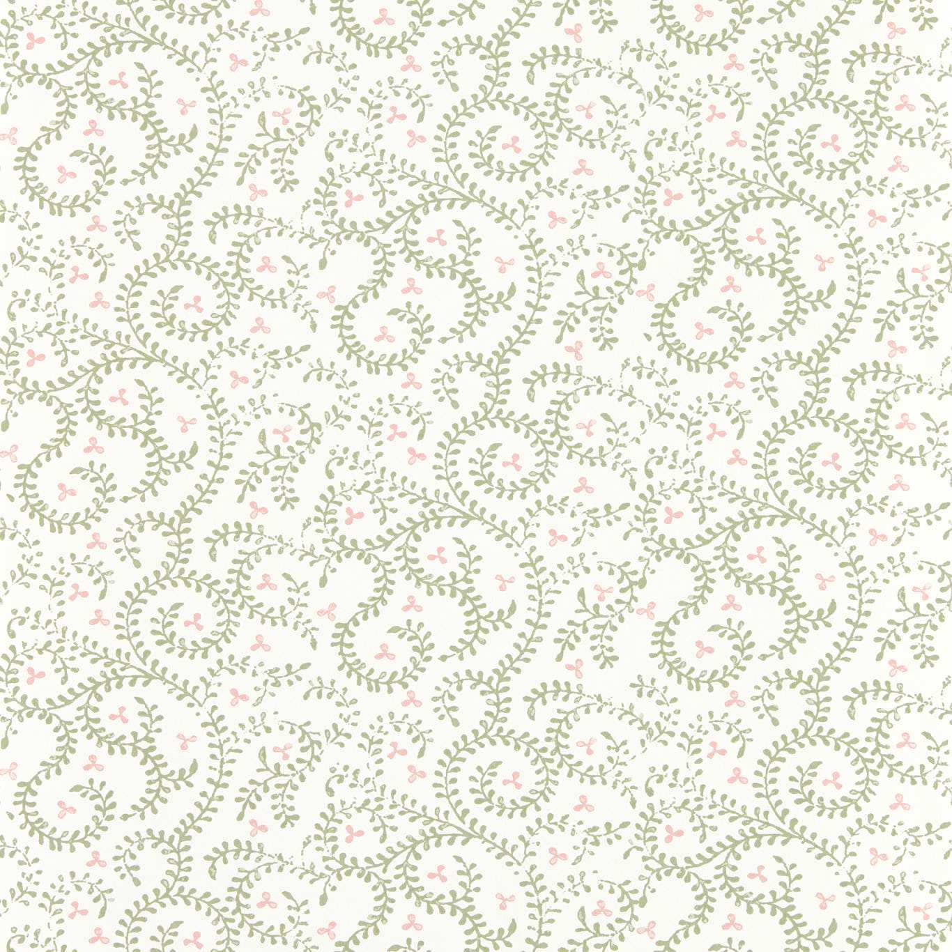 Buta Wallpaper - Sage - W0233/04
