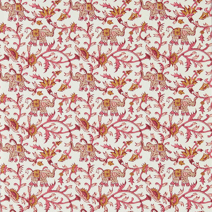 Hathi Wallpaper - Raspberry - W0236/03