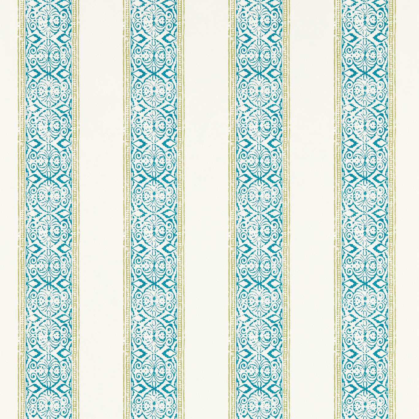 Kalamkari Wallpaper - Teal - W0237/04