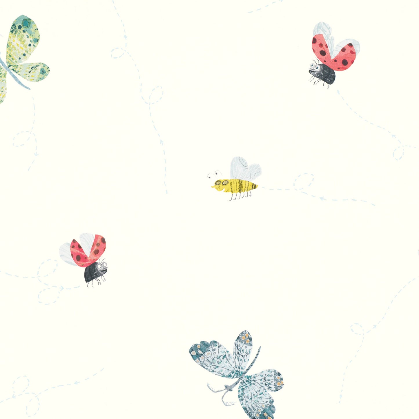 Buzzing Around Wallpaper