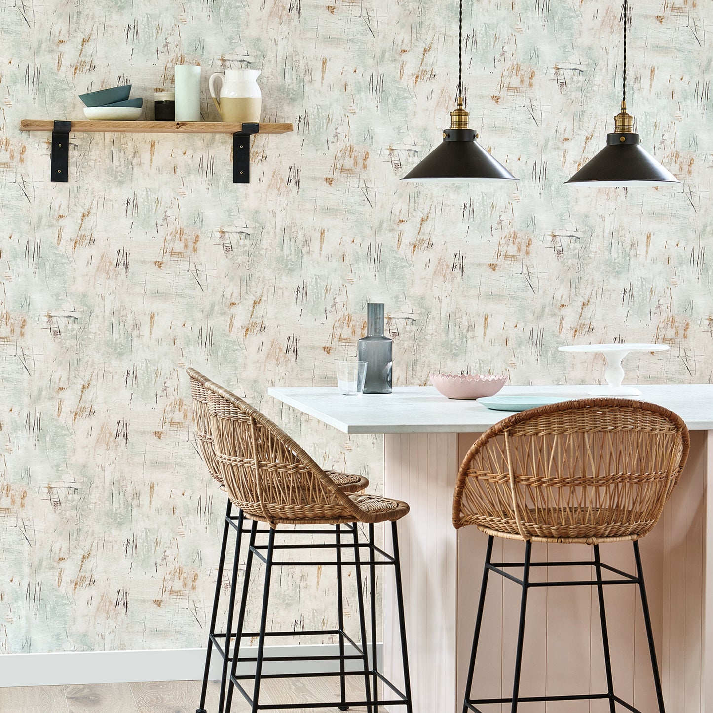 Sgraffito Wallpaper