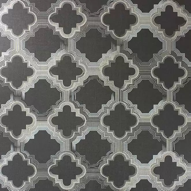 Quatrefoil Wallpaper