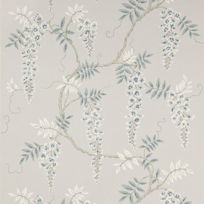 Grayshott Wallpaper - Silver Blue - W7005-02