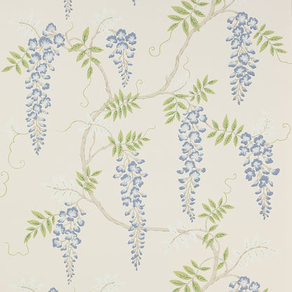 Grayshott Wallpaper - Blue/Green - W7005-05