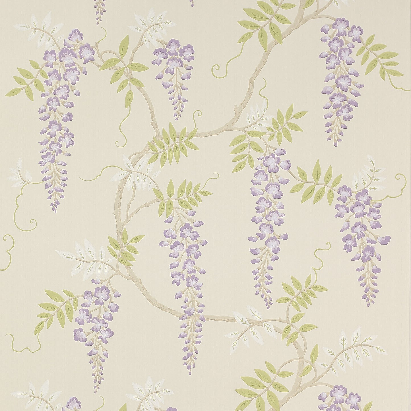 Grayshott Wallpaper - Lilac/Green - W7005-06
