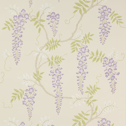 Grayshott Wallpaper - Lilac/Green - W7005-06