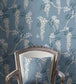 Grayshott Wallpaper - Lilac/Green - W7005-06