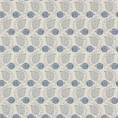 Ashmead Wallpaper - Blue - W7007-04